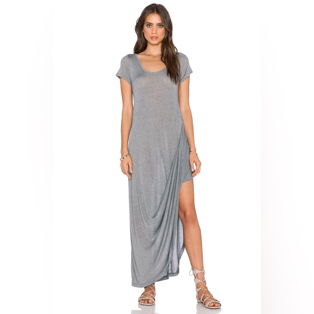 Free People Gray Maxi Dress
